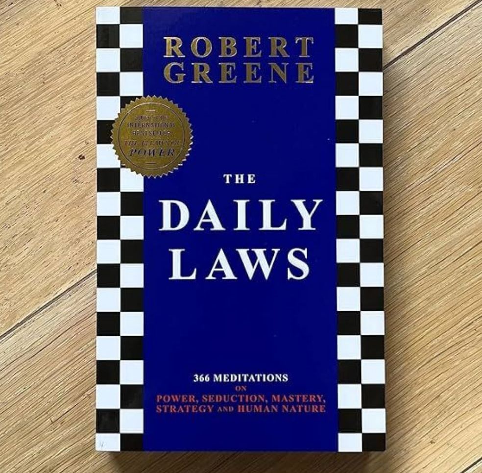 Picture of The Daily Laws: 366 Meditations on Power, Seduction, Mastery, Strategy, and Human Nature

Book by Robert Greene
(Paperback)