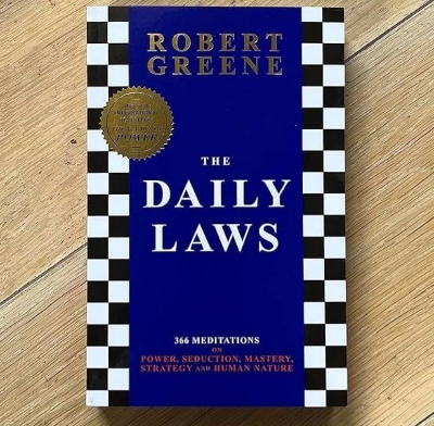 Picture of The Daily Laws: 366 Meditations on Power, Seduction, Mastery, Strategy, and Human Nature

Book by Robert Greene
(Paperback)