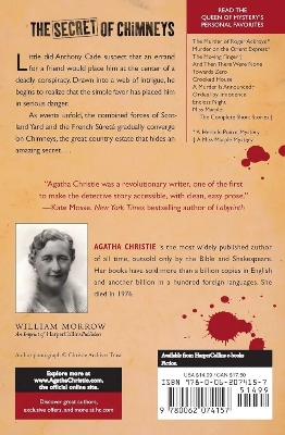 Picture of The Secret of Chimneys by Agatha Christie (Paperback)