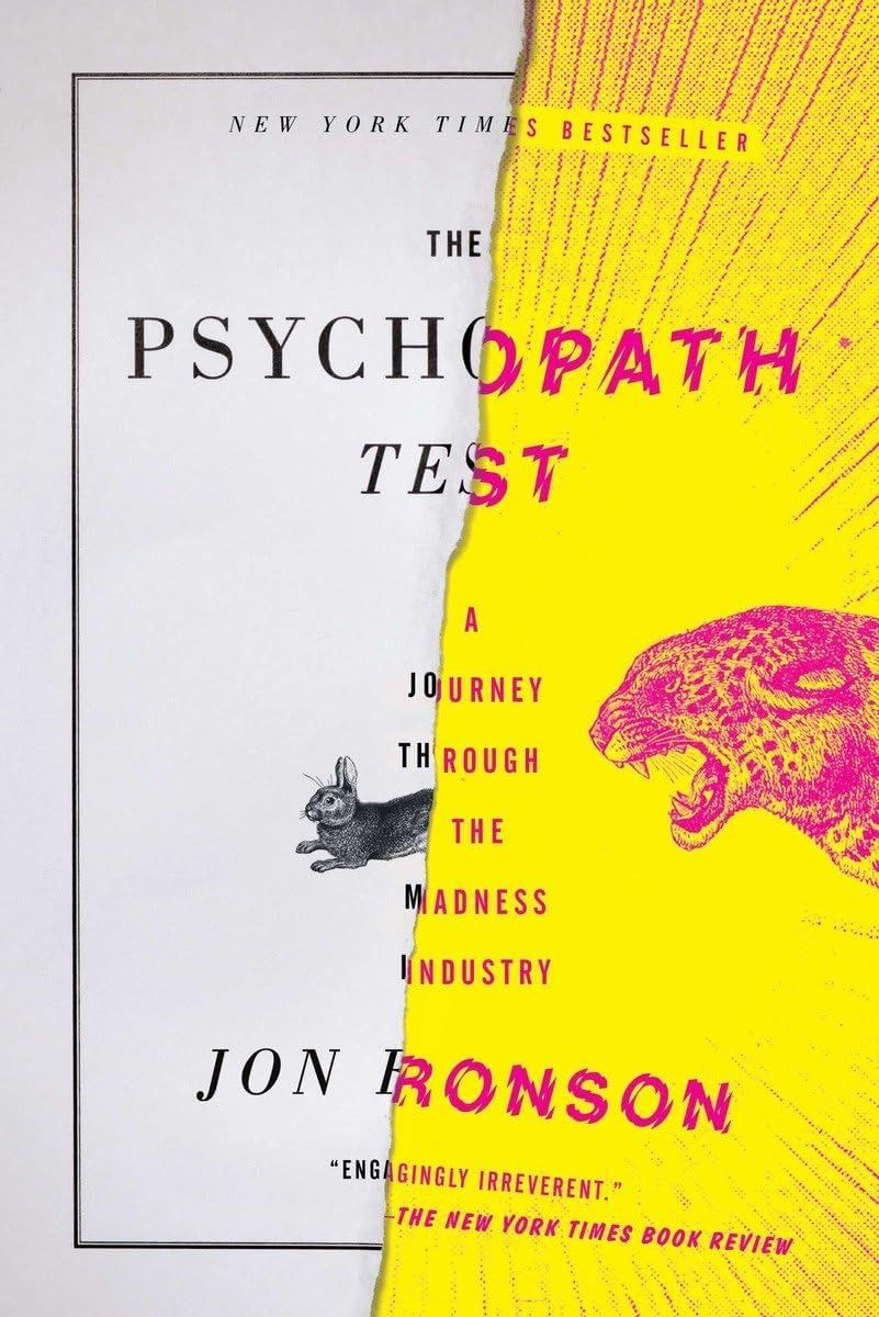 Picture of The Psychopath Test: A Journey Through the Madness Industry by Jon Ronson (Premium-Paperback)