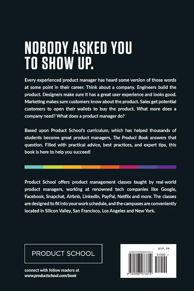 Picture of The Product Book: How to Become A Great Product Manager

Book by Carlos González de Villaumbrosia and Josh Anon
(Paperback)