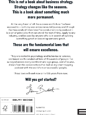 Picture of The Diary of a CEO: The 33 Laws of Business and Life Book by Steven Bartlett (Paperback)