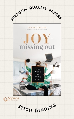 Picture of The Joy of Missing Out: Live More by Doing Less Book by Tonya Dalton (Paperback)