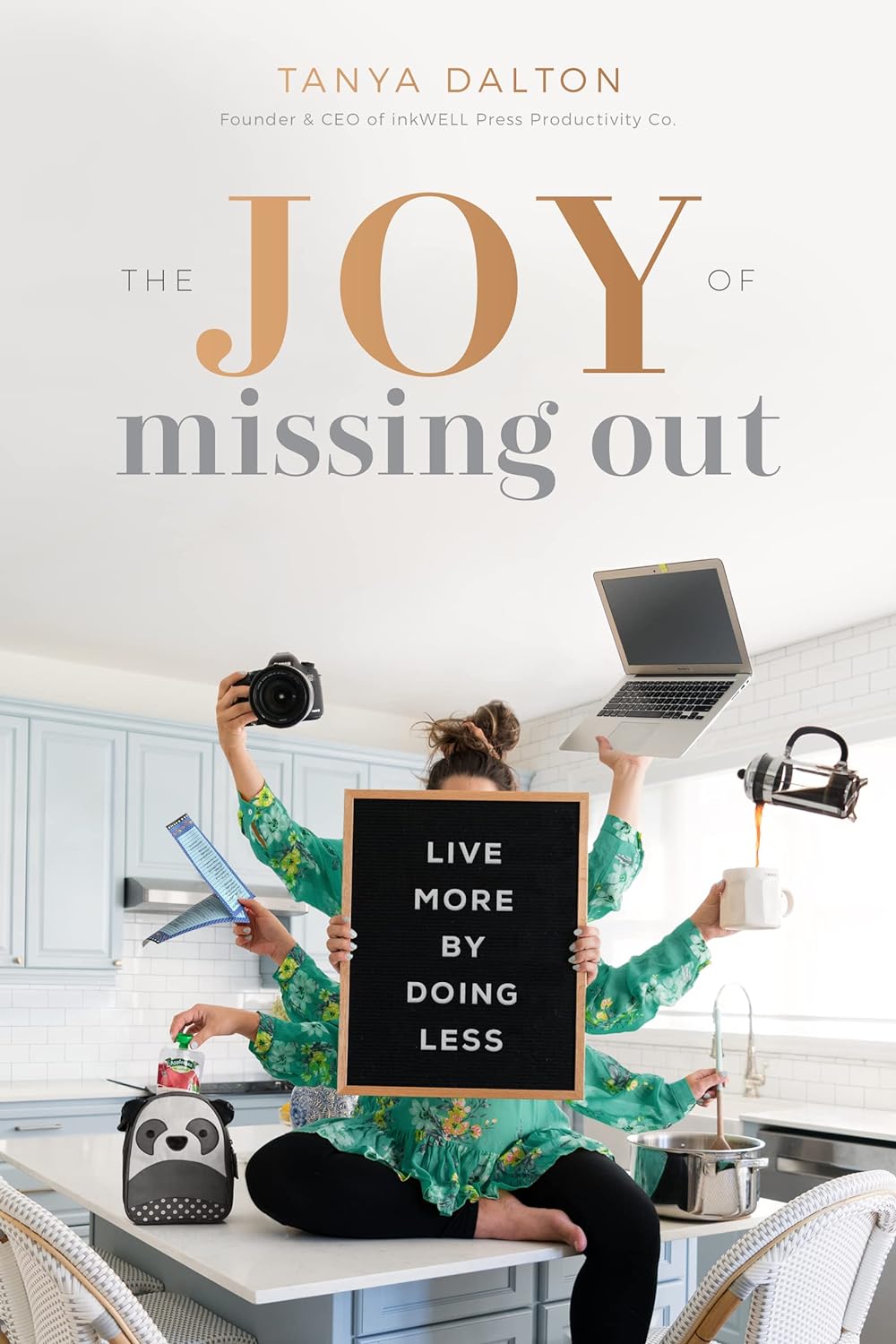 Picture of The Joy of Missing Out: Live More by Doing Less Book by Tonya Dalton (Paperback)