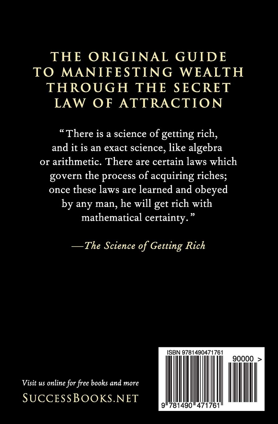 Picture of The Science of Getting Rich Book by Wallace D. Wattles (Paperback)