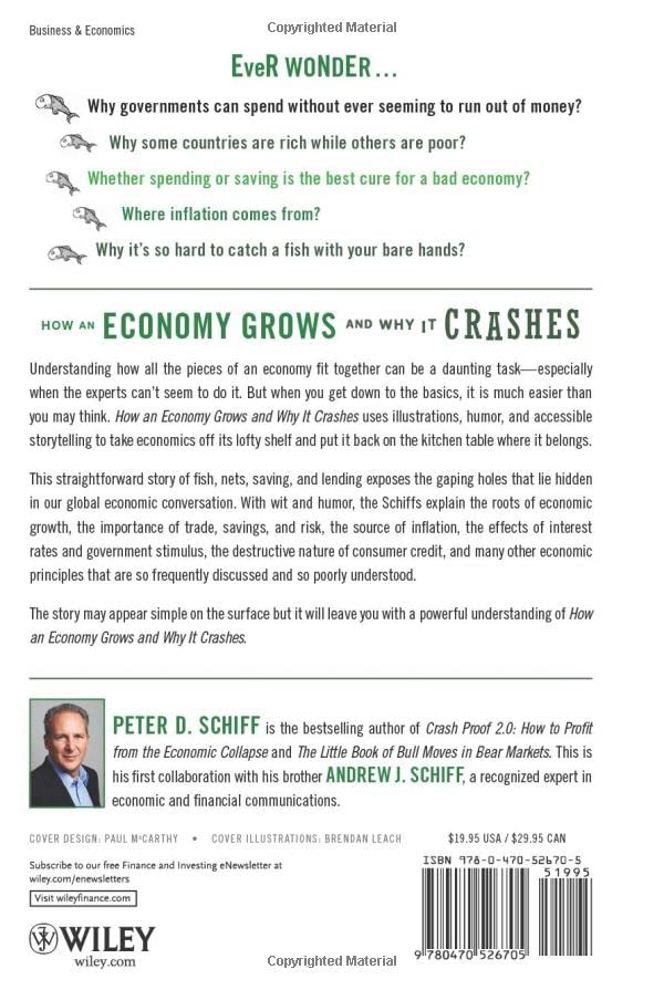 Picture of How an Economy Grows and Why It Crashes Book by Peter Schiff (Paperback)
