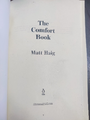 Picture of The Comfort Book by Matt Haig (Paperback)