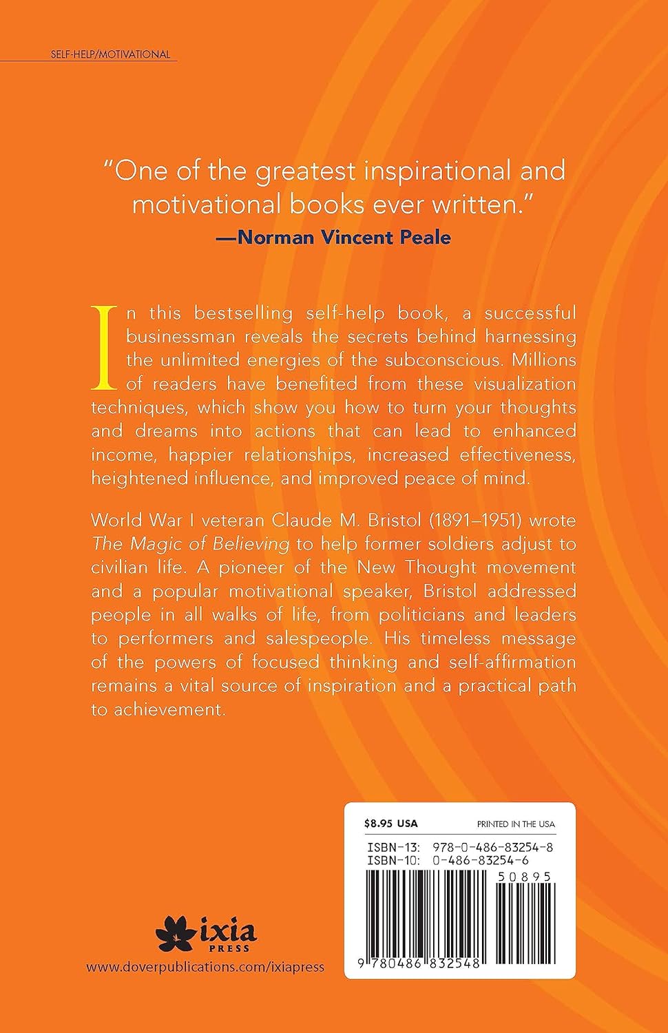 Picture of The Magic of Believing Book by Claude Bristol (Paperback)