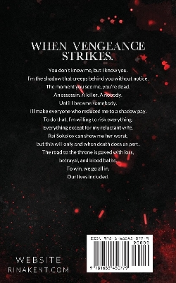 Picture of Throne of Vengeance (Throne Duet, #2) by Rina Kent (Paperback)