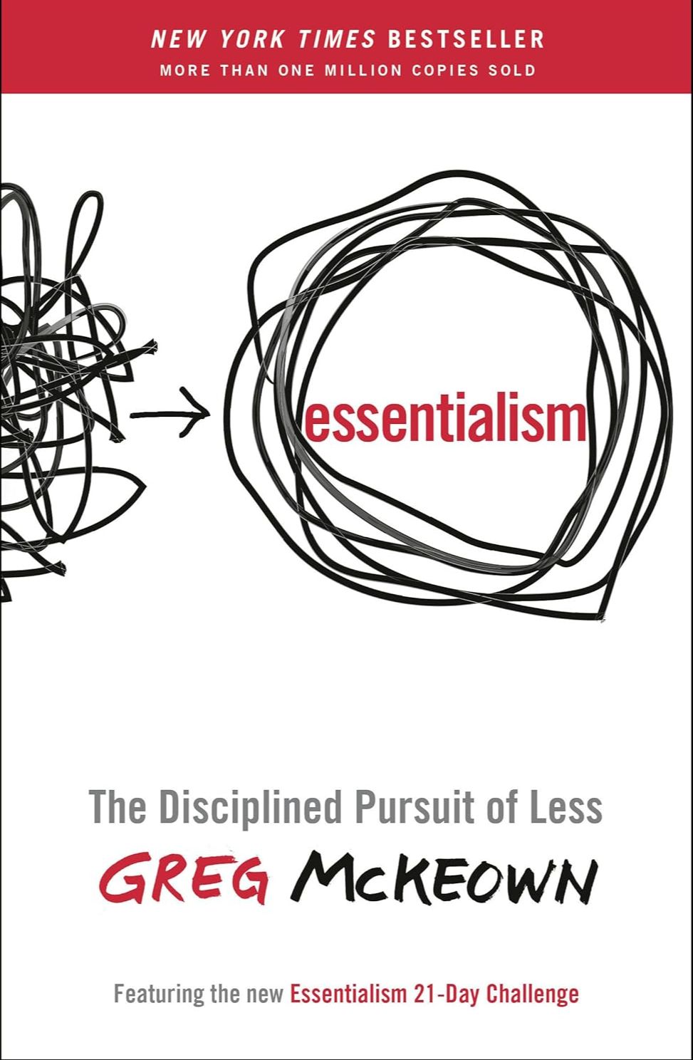 Picture of Essentialism: The Disciplined Pursuit of Less Book by Greg McKeown Greg McKeown (Paperback)