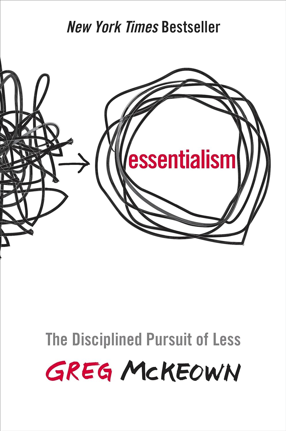Picture of Essentialism: The Disciplined Pursuit of Less Book by Greg McKeown Greg McKeown (Paperback)