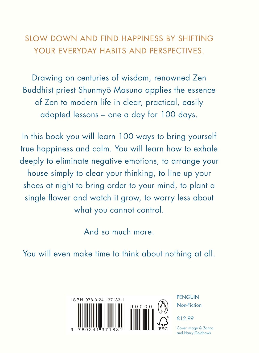 Picture of Zen: The Art of Simple Living by Shunmyo Masuno (Paperback)