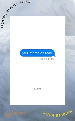 Picture of you left me on read by akhira (Paperback)