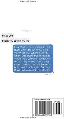 Picture of you left me on read by akhira (Paperback)