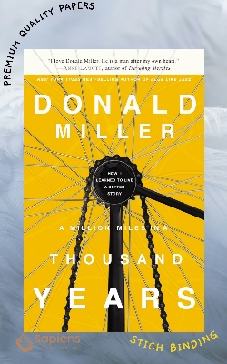 Picture of A Million Miles in a Thousand Years: What I Learned While Editing My Life Book by Donald Miller (Paperback)