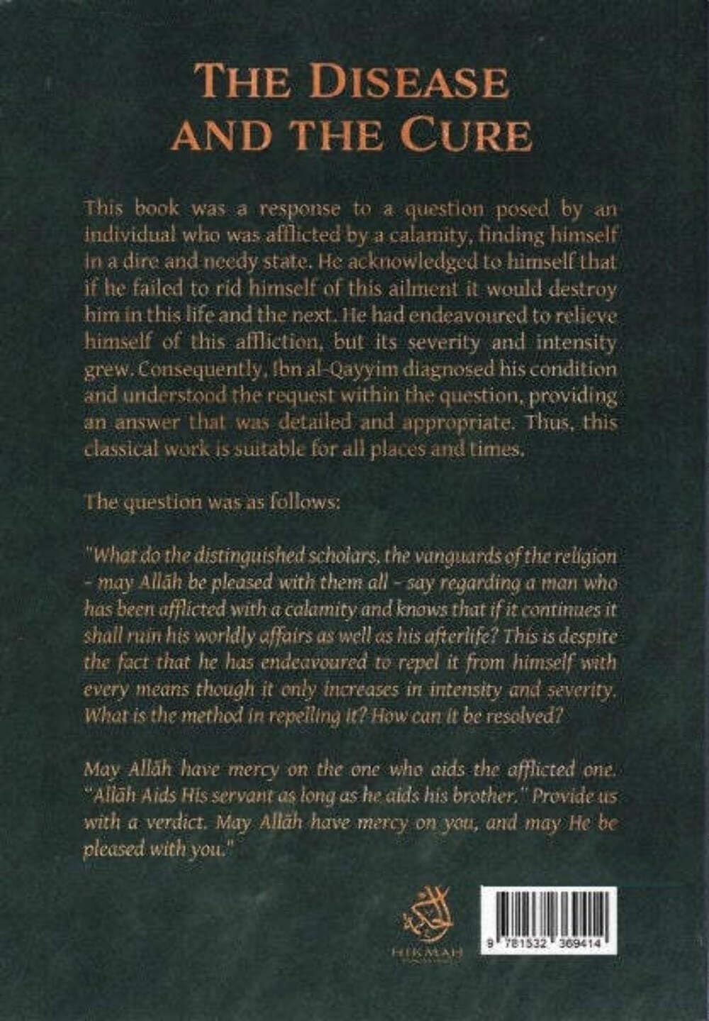 Picture of The Disease And the Cure by Imam Ibn al-Qayyim (Paperback)