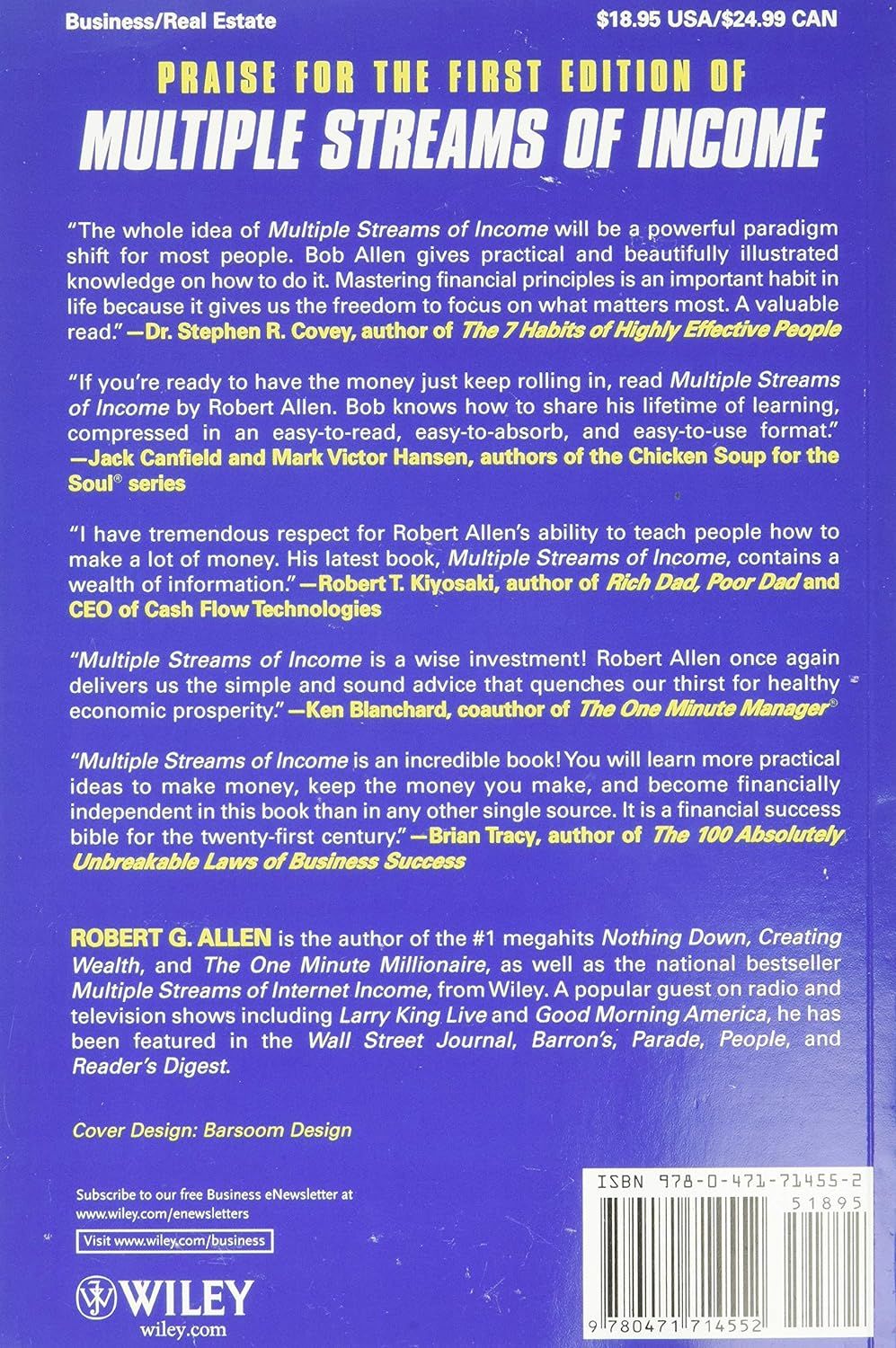 Picture of Multiple Streams of Income: How to Generate a Lifetime of Unlimited Wealth!by Robert G. Allen (Paperback)