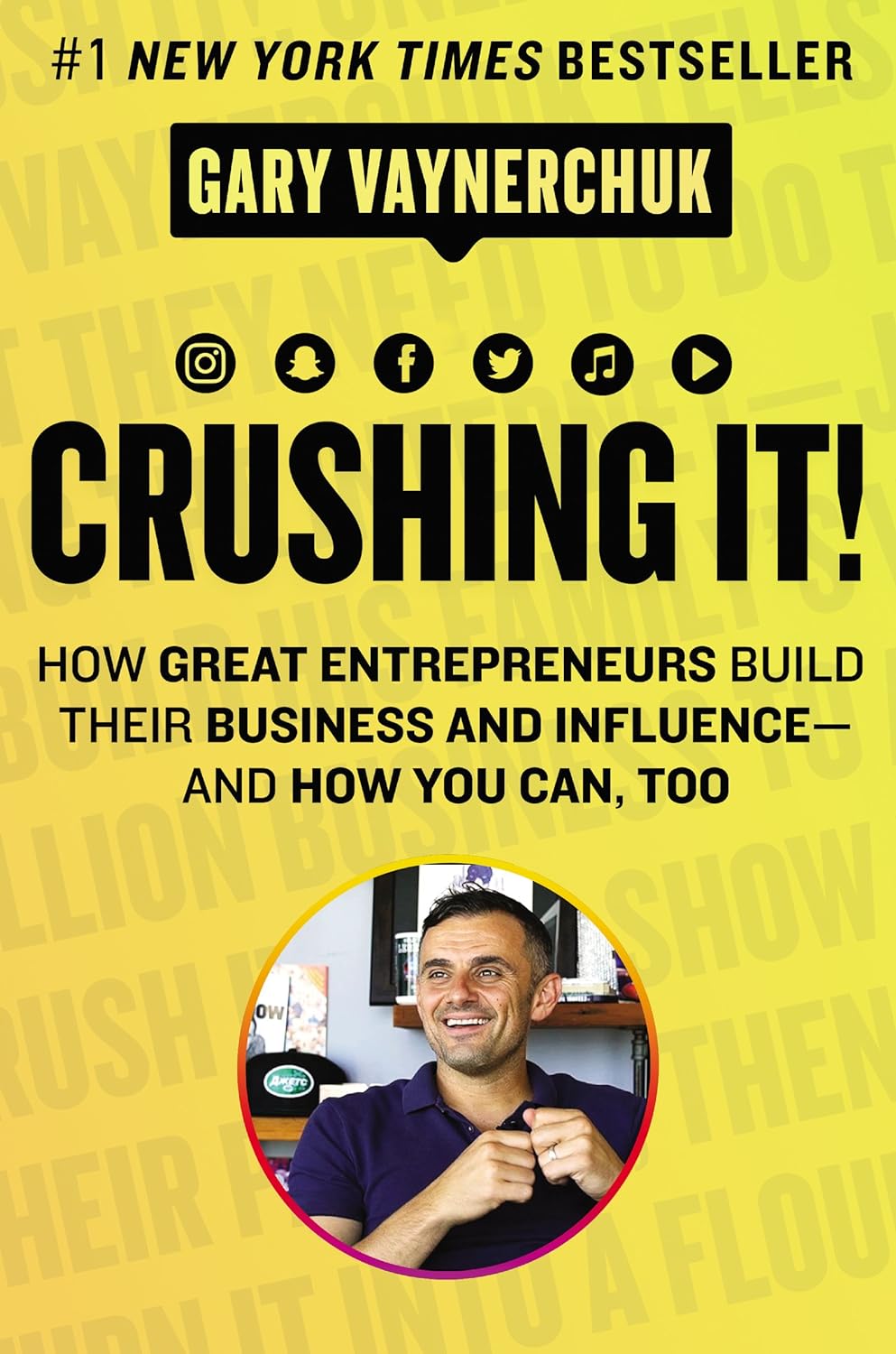 Picture of Crushing It!: How Great Entrepreneurs Build Their Business and Influence-and How You Can, Too by Gary Vaynerchuk (Paperback)