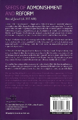 Picture of Seeds of Admonishment and Reform by Ibn Al-Jawzi (Paperback)