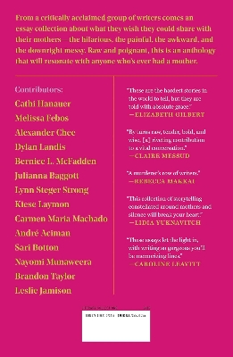 Picture of What My Mother and I Don't Talk About: Fifteen Writers Break the Silence by Michele Filgate (Paperback)