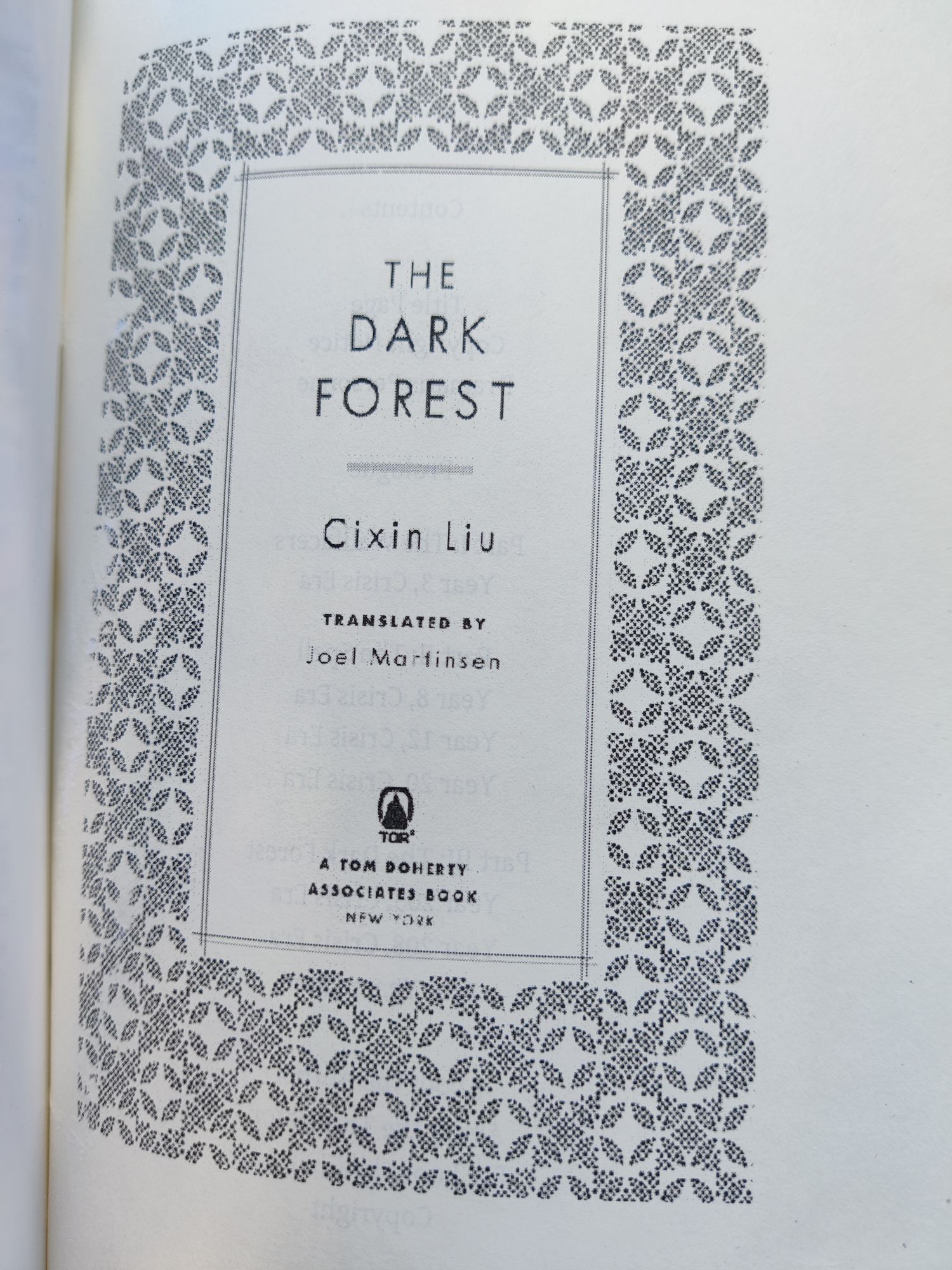 Picture of The Dark Forest (The Three-Body Problem Series, 2) Cixin Liu (Translator Joel Martinsen) Paperback