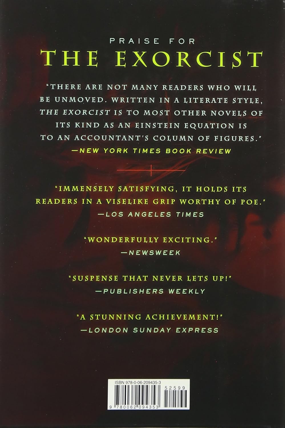 Picture of The Exorcist by William Peter Blatty (Paperback)