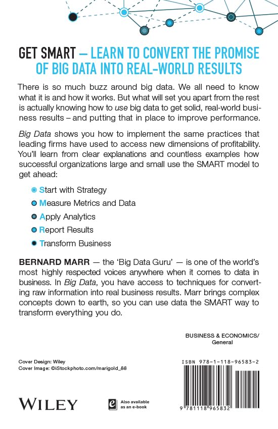 Picture of Big Data: Using SMART Big Data, Analytics and Metrics To Make Better Decisions and Improve Performance by Bernard Marr (Paperback)