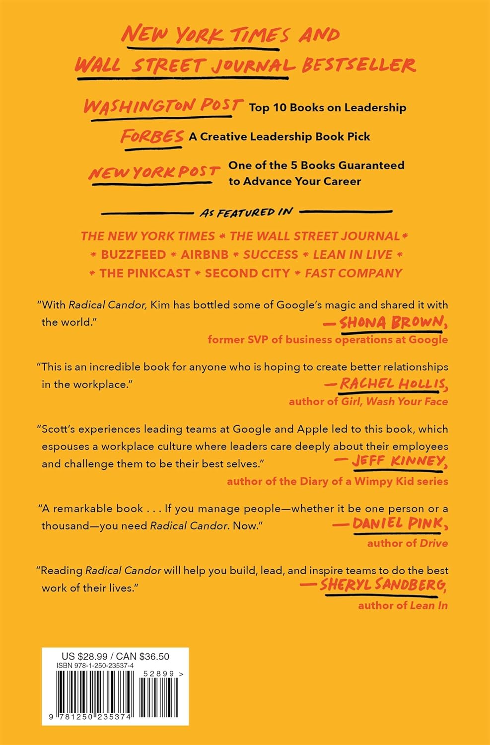 Picture of Radical Candor: Be a Kick-Ass Boss Without Losing Your Humanity (Fully Revised & Updated Edition)