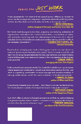 Picture of Just Work: Get Sh*t Done, Fast and Fair by Kim Scott