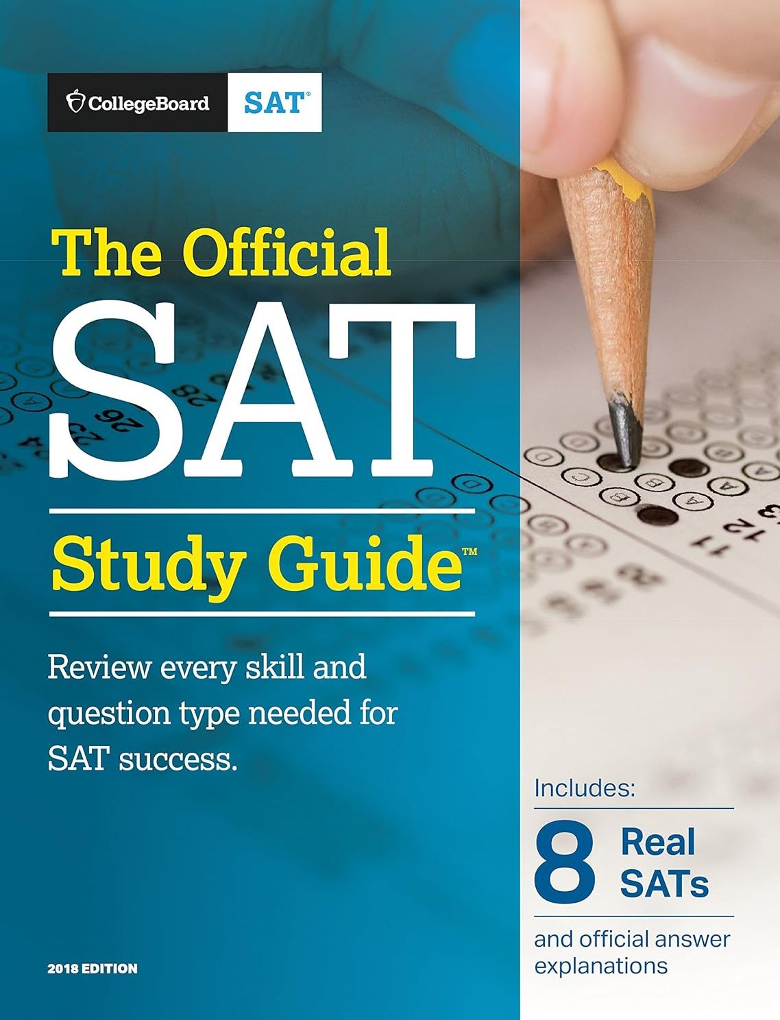 Picture of The Official SAT Study Guide, 2018 Edition (With Eight Official Practice Tests with  Answer Explanations) (Paperback)