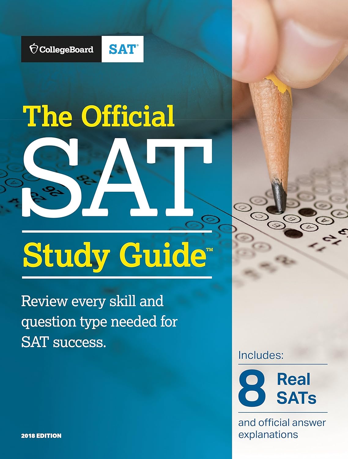 Picture of The Official SAT Study Guide, 2018 Edition (With Eight Official Practice Tests with  Answer Explanations) (Paperback)
