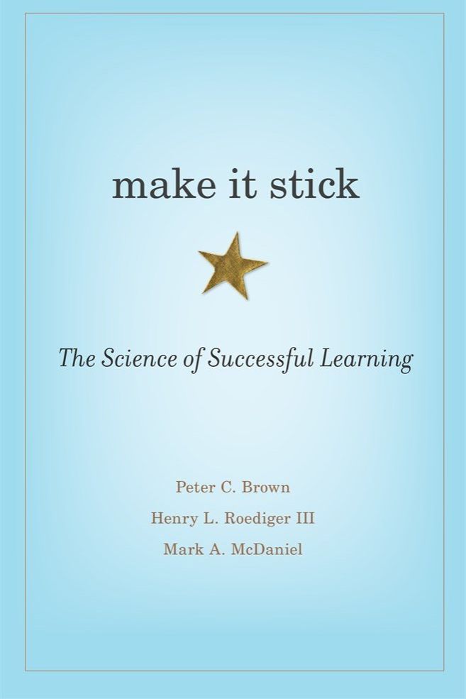 Picture of Make it Stick by Henry L. Roediger III, Mark A. McDaniel, and Peter C Brown (Paperback)