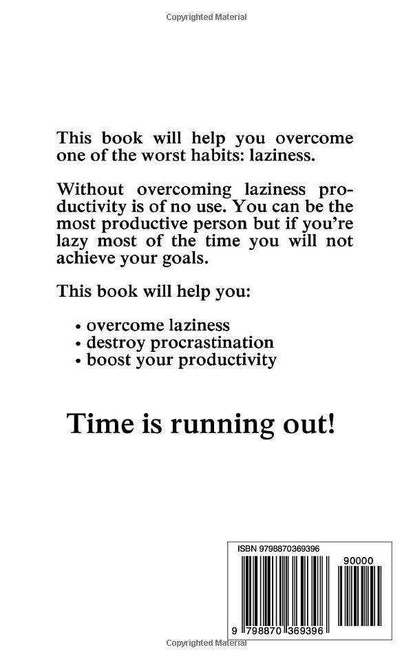 Picture of The Art of Laziness: Overcome Procrastination & Improve Your Productivity by Library Mindset (Paperback)