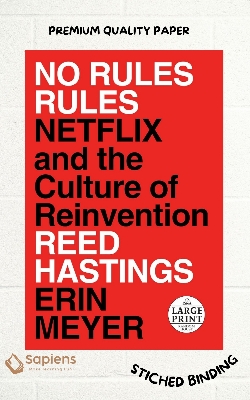 Picture of No Rules Rules: Netflix and the Culture of Reinvention by Reed Hastings (Paperback)