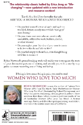 Picture of Women Who Love Too Much: When You Keep Wishing and Hoping He'll Change by Robin Norwood (Paperback)