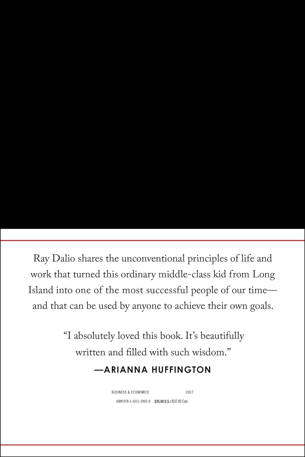 Picture of Principles: Life and Work by Ray Dalio (Paperback)