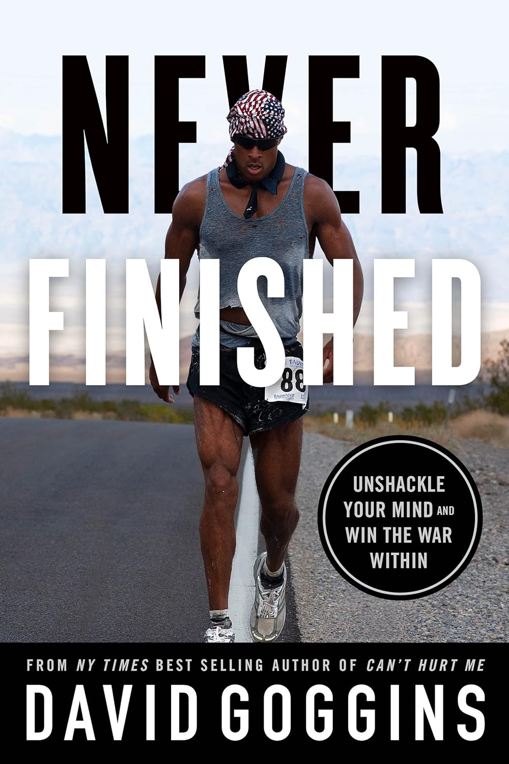 Picture of Never Finished: Unshackle Your Mind and Win the War Within by David Goggins (Paperback)