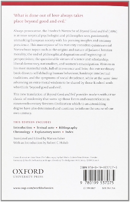 Picture of Beyond Good and Evil by Friedrich Nietzsche (Paperback)