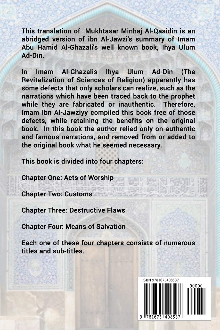 Picture of Mukhtasar Minhaj Al Qasidin (Towards the Hereafter) by Ibn Qudamah Al Maqdisi (Paperback)