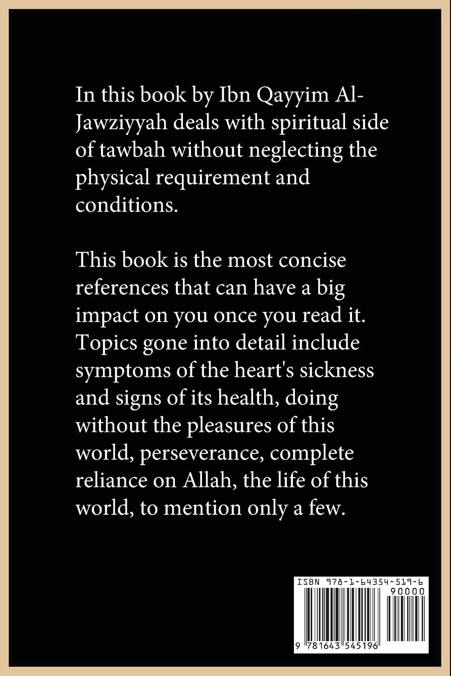 Picture of Tawbah: Turning To Allah In Repentance by Ibn Qayyim Al Jawziyyah (Paperback)