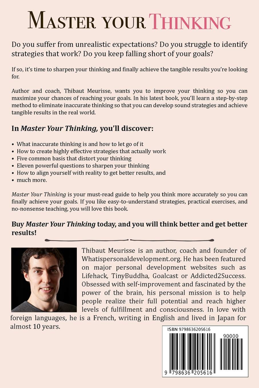Picture of Master Your Thinking: A Practical Guide to Align Yourself with Reality and Achieve Tangible Results in the Real World (Paperback)