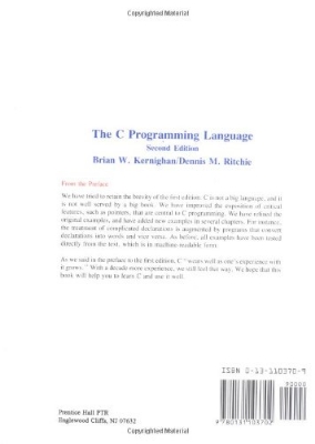Picture of C Programming Language, 2nd Edition by Brian W. Kernighan & Dennis M. Ritchie (Paperback)