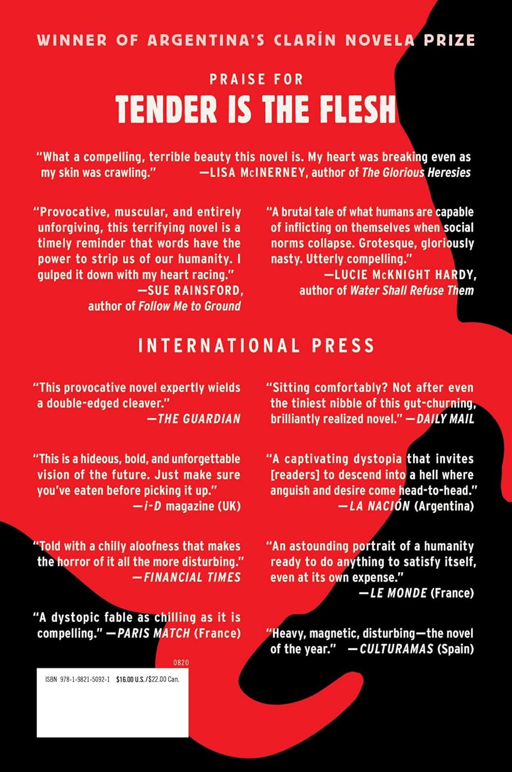 Picture of Tender Is the Flesh by Agustina Bazterrica (Paperback)