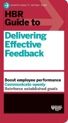 Picture of HBR Guide to Delivering Effective Feedback (HBR Guide Series) by Harvard Business Review (Paperback)