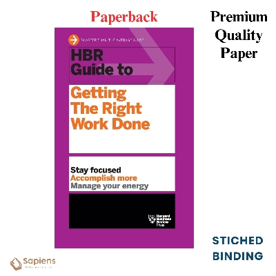 Picture of HBR Guide to Getting the Right Work Done (HBR Guide Series) by Harvard Business Review (Paperback)