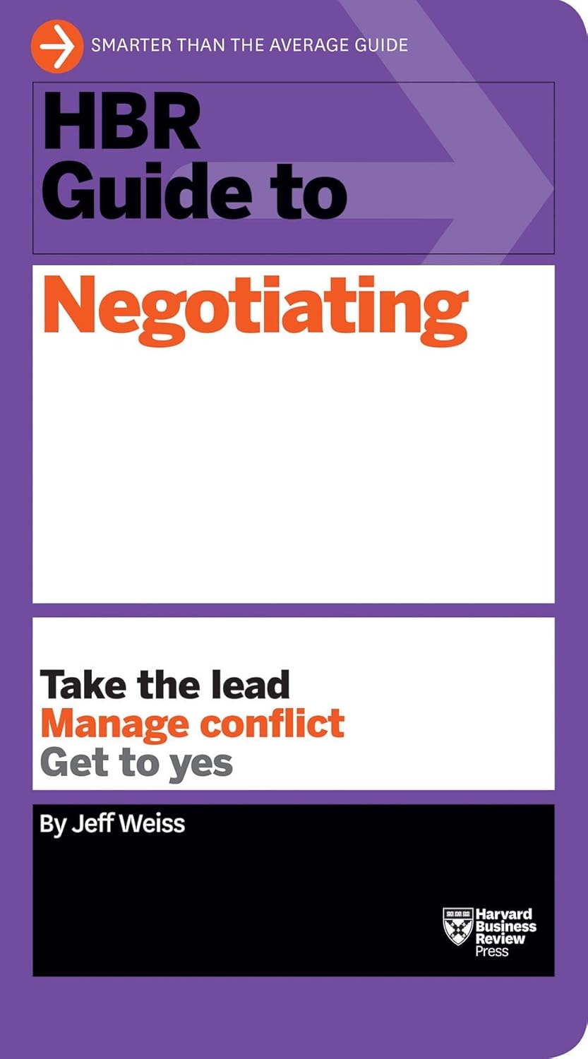 Picture of HBR Guide to Negotiating (HBR Guide Series) by Harvard Business Review (Paperback)