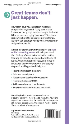 Picture of HBR Guide to Leading Teams (HBR Guide Series) by Harvard Business Review (Paperback)