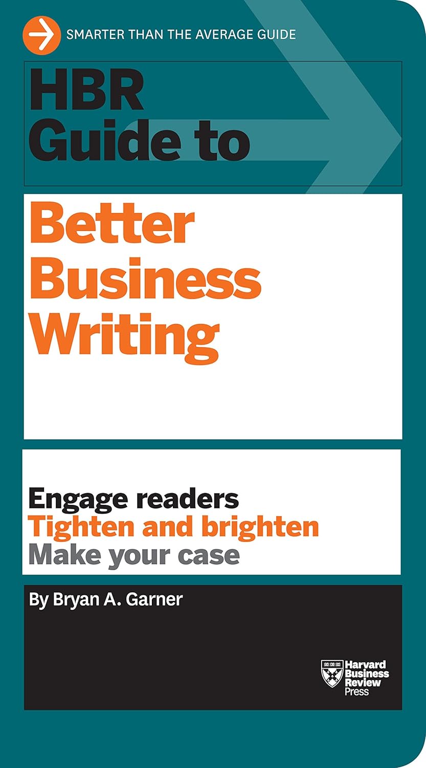 Picture of HBR Guide to Better Business Writing (HBR Guide Series) by Harvard Business Review (Paperback)