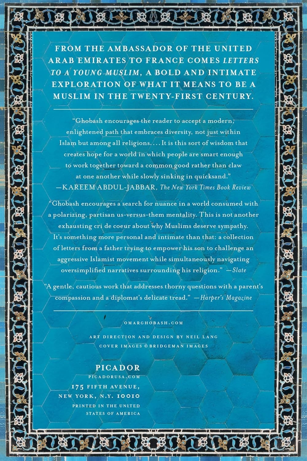 Picture of Letters to a Young Muslim by Omar Saif Ghobash (Paperback)