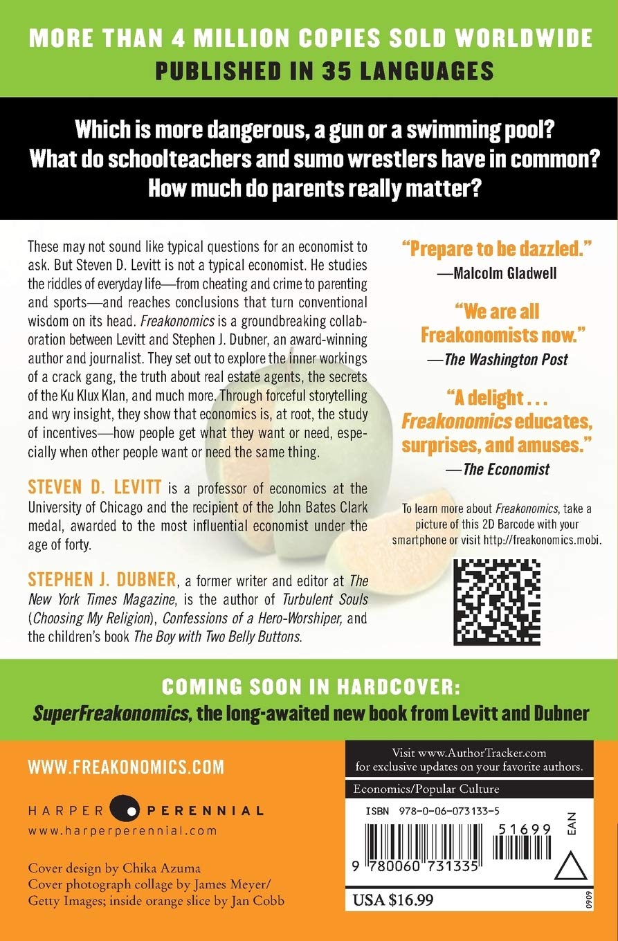 Picture of Freakonomics by Steven D. Levitt & Stephen J. Dubner by Steven D. Levitt (Paperback)